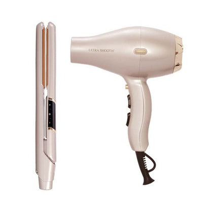 Ultra Smooth Styling Set | Professional Hair Dryer and Styling Iron | CRICKET - SH Salons