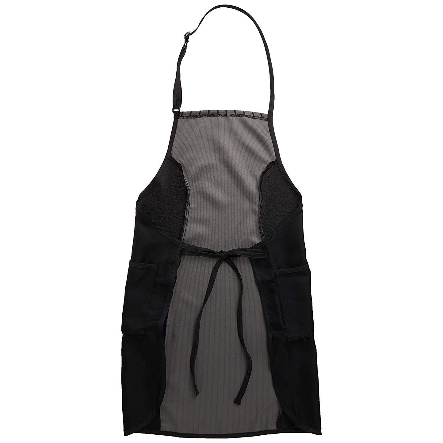 Water Resistant Slimming Apron | Gray Pinstripes | CRICKET - SH Salons