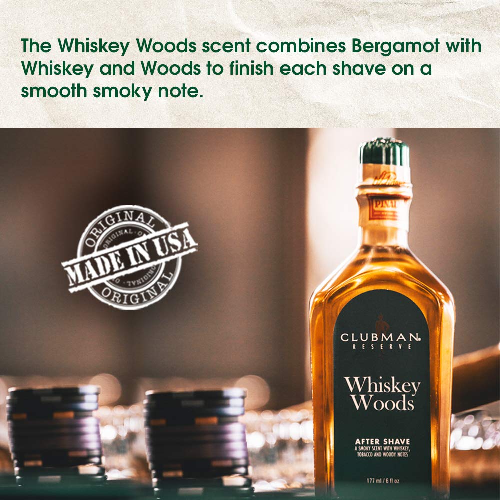 Whiskey Woods After Shave Lotion | CLUBMAN - SH Salons