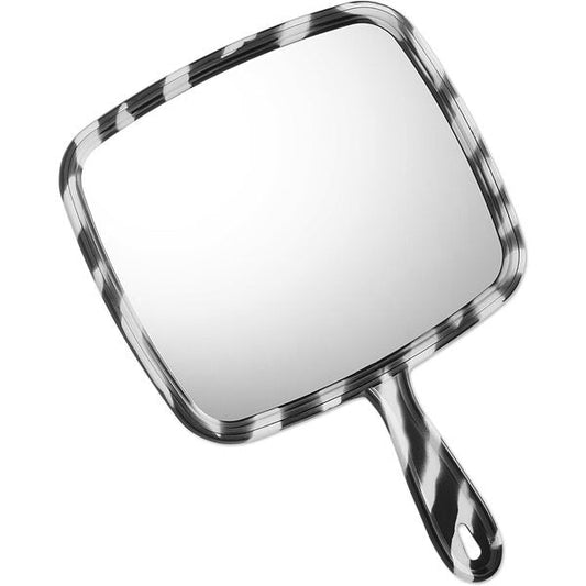 Zebra Hairstyling Mirror | Jumbo Hand Mirror | 9"x12" | SNS-42 | SOFT N STYLE - SH Salons